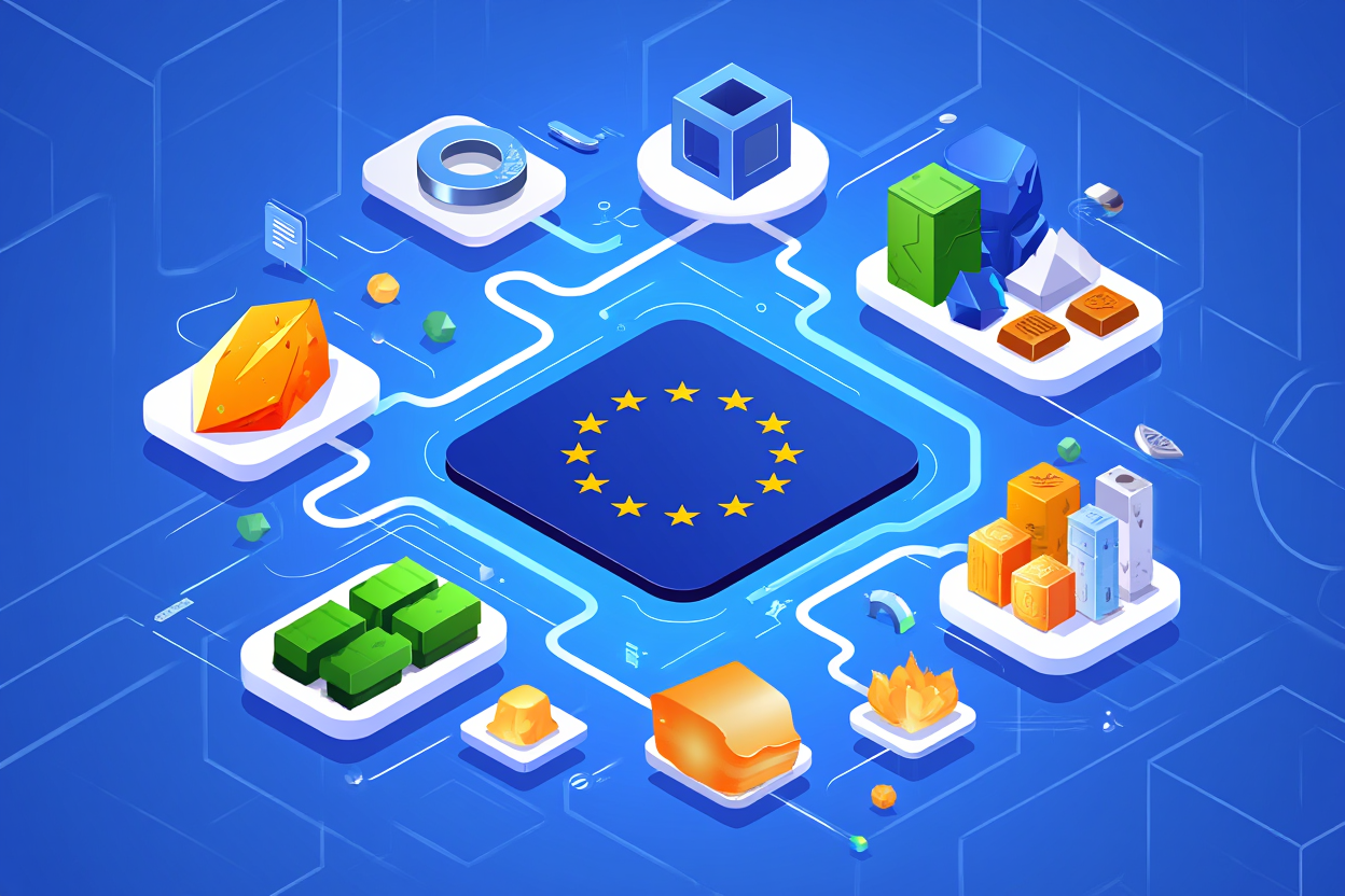 illustration de l'ue et de ses dépendances à certaines matières premières critiques